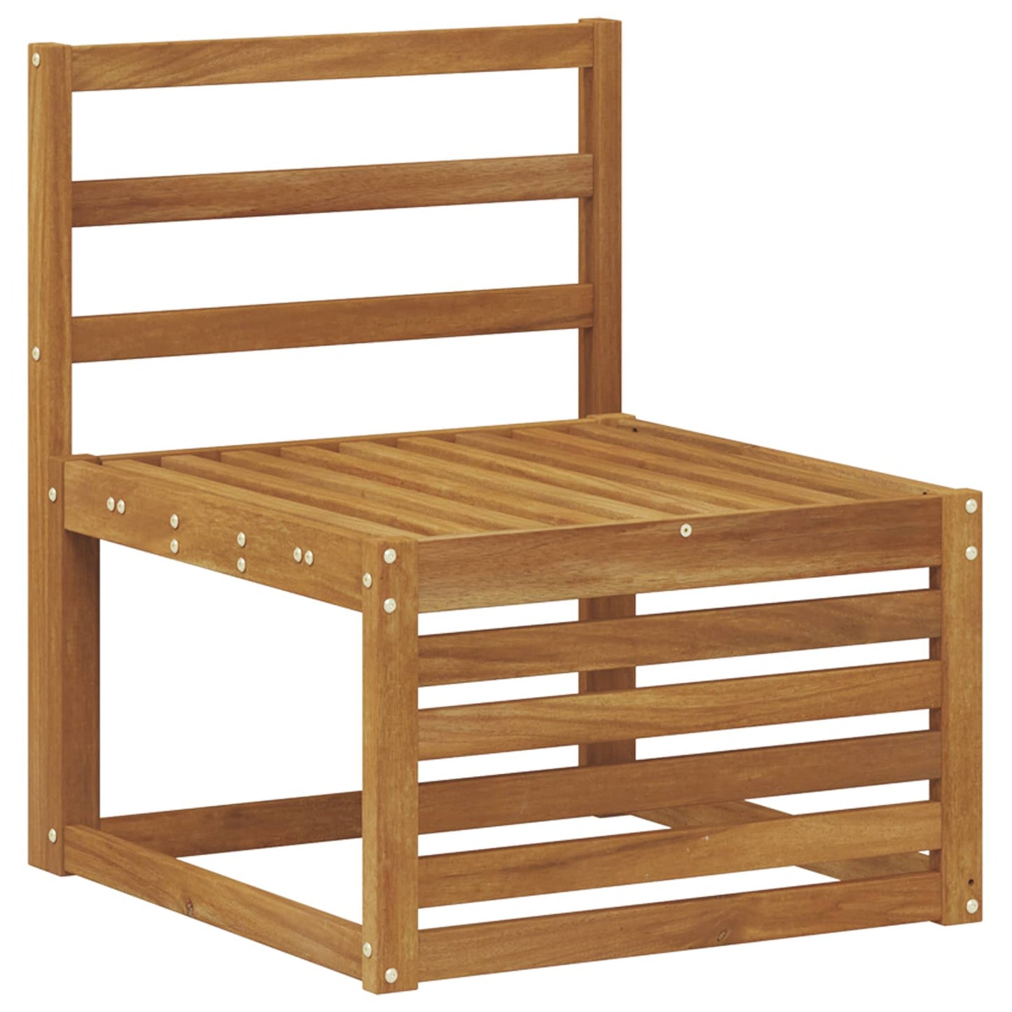 Outdoor-Sofagarnitur Natur 59 x 59 x 37 cm