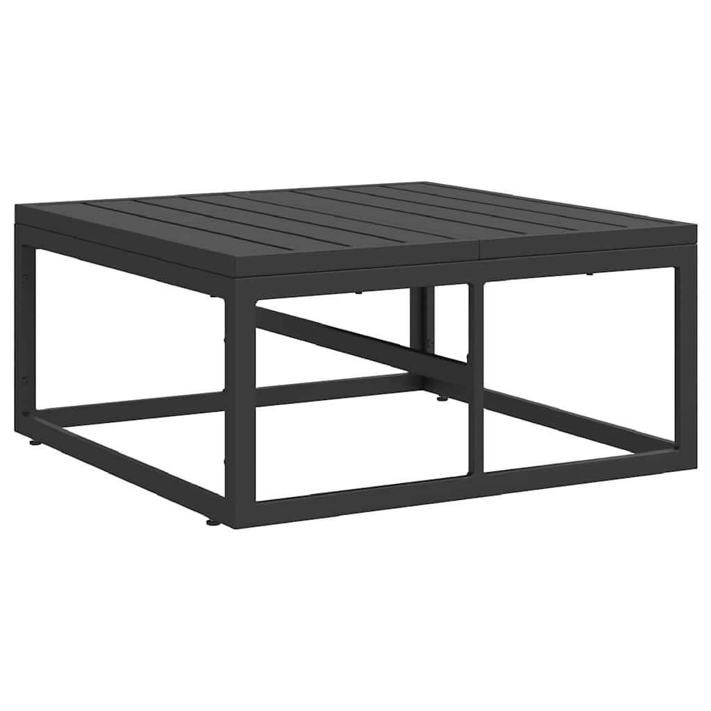Gartenmöbel Schwarz 70 x 70 x 32 cm Metall