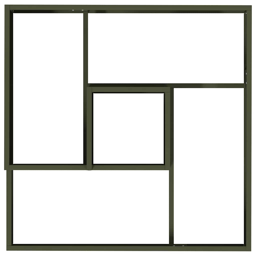 Garten-Pflanzgefäß Olive Grün 80 x 80 x 50 cm