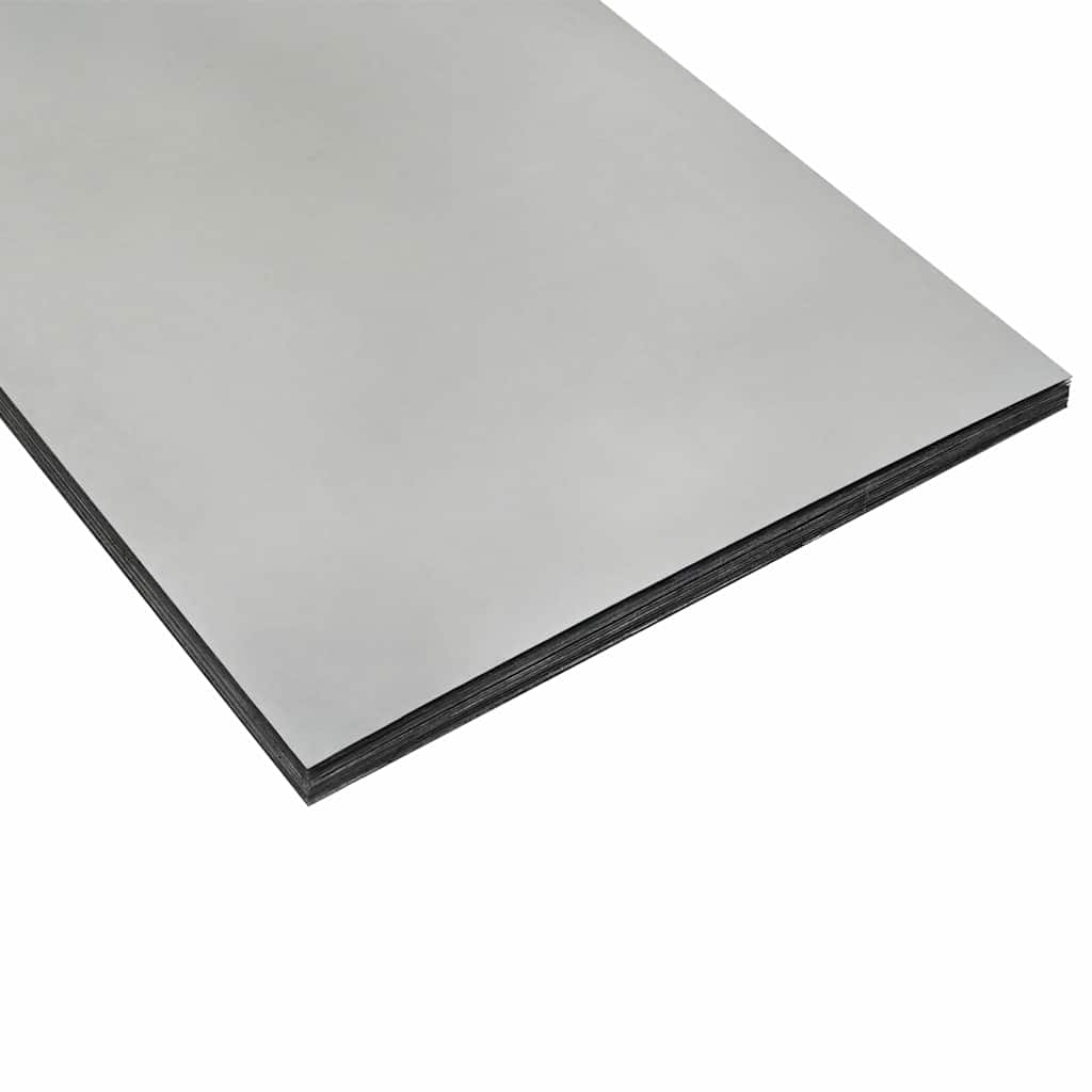 Garten-Pflanzgefäß Silber 100 x 100 x 50 cm Verzinkter Stahl