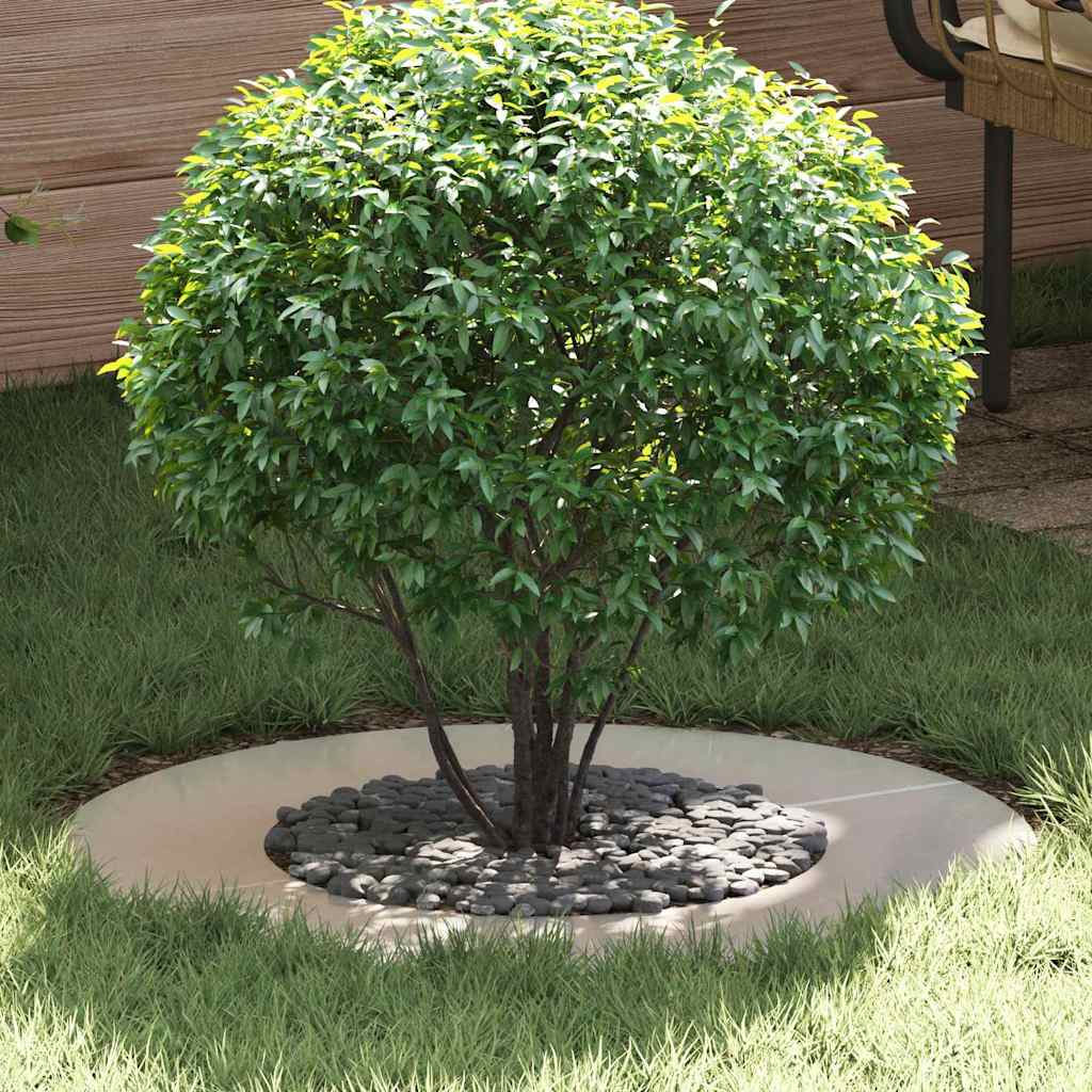 geeignet für flache Baumringe 5 pcs Silber Ø40 / 70 cm Edelstahl