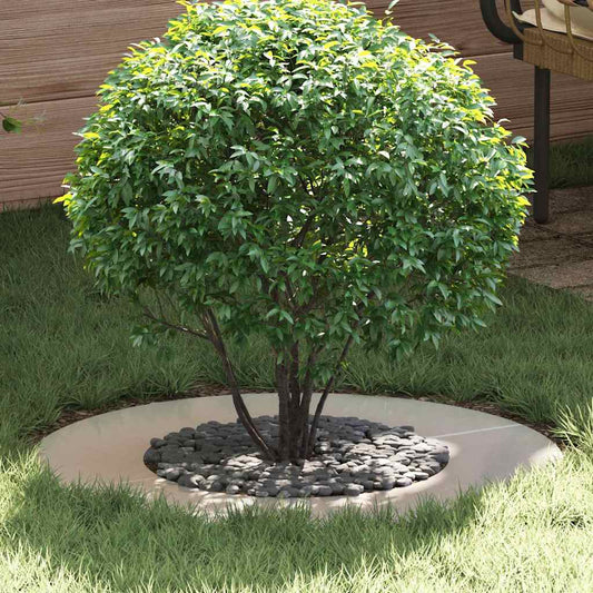 geeignet für flache Baumringe 5 pcs Silber Ø40 / 70 cm Edelstahl