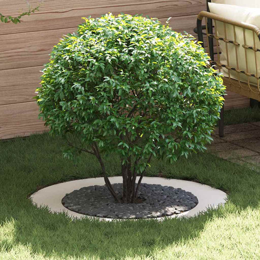 geeignet für flache Baumringe 5 pcs Weiß Ø60 / 90 cm Stahl