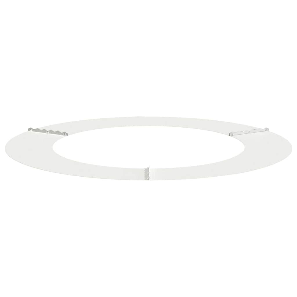 geeignet für flache Baumringe 5 pcs Weiß Ø60 / 90 cm Stahl
