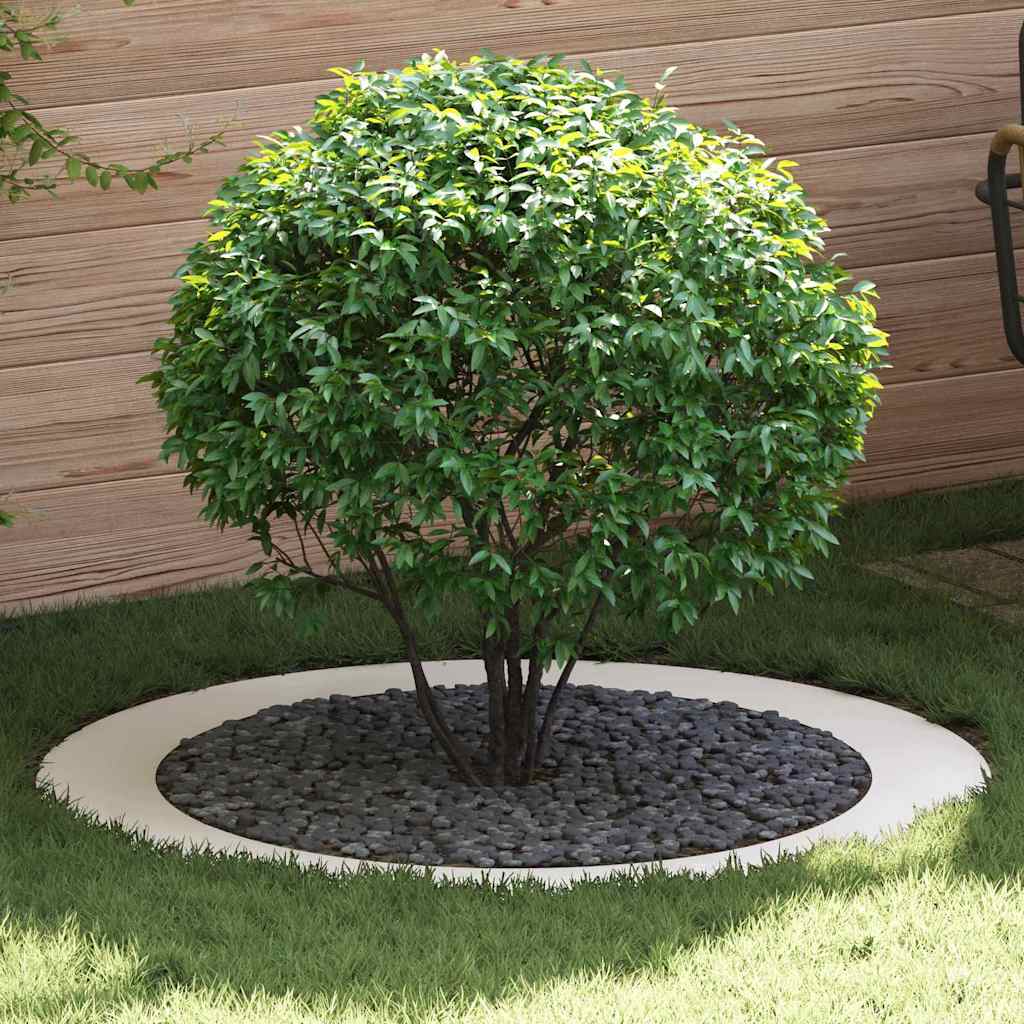 geeignet für flache Baumringe 5 pcs Weiß Ø90 / 120 cm Stahl