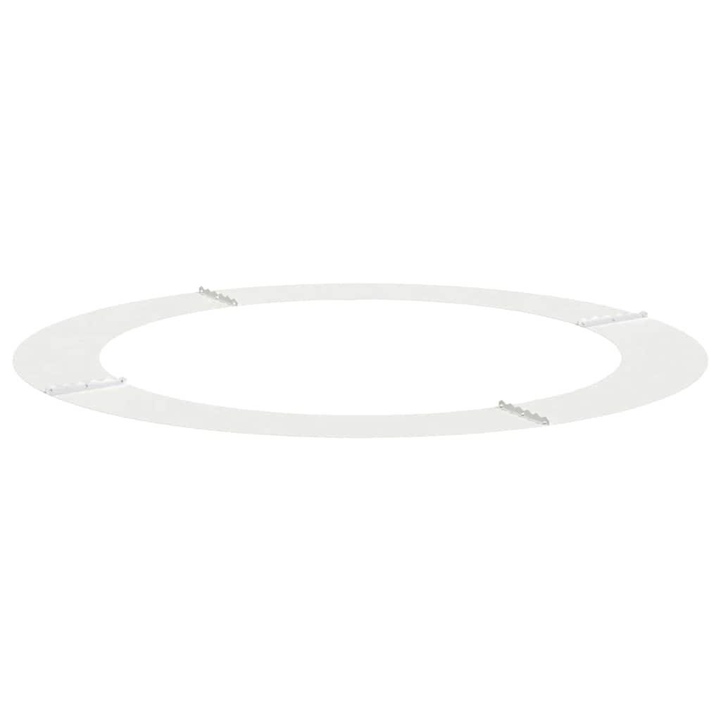 geeignet für flache Baumringe 5 pcs Weiß Ø90 / 120 cm Stahl