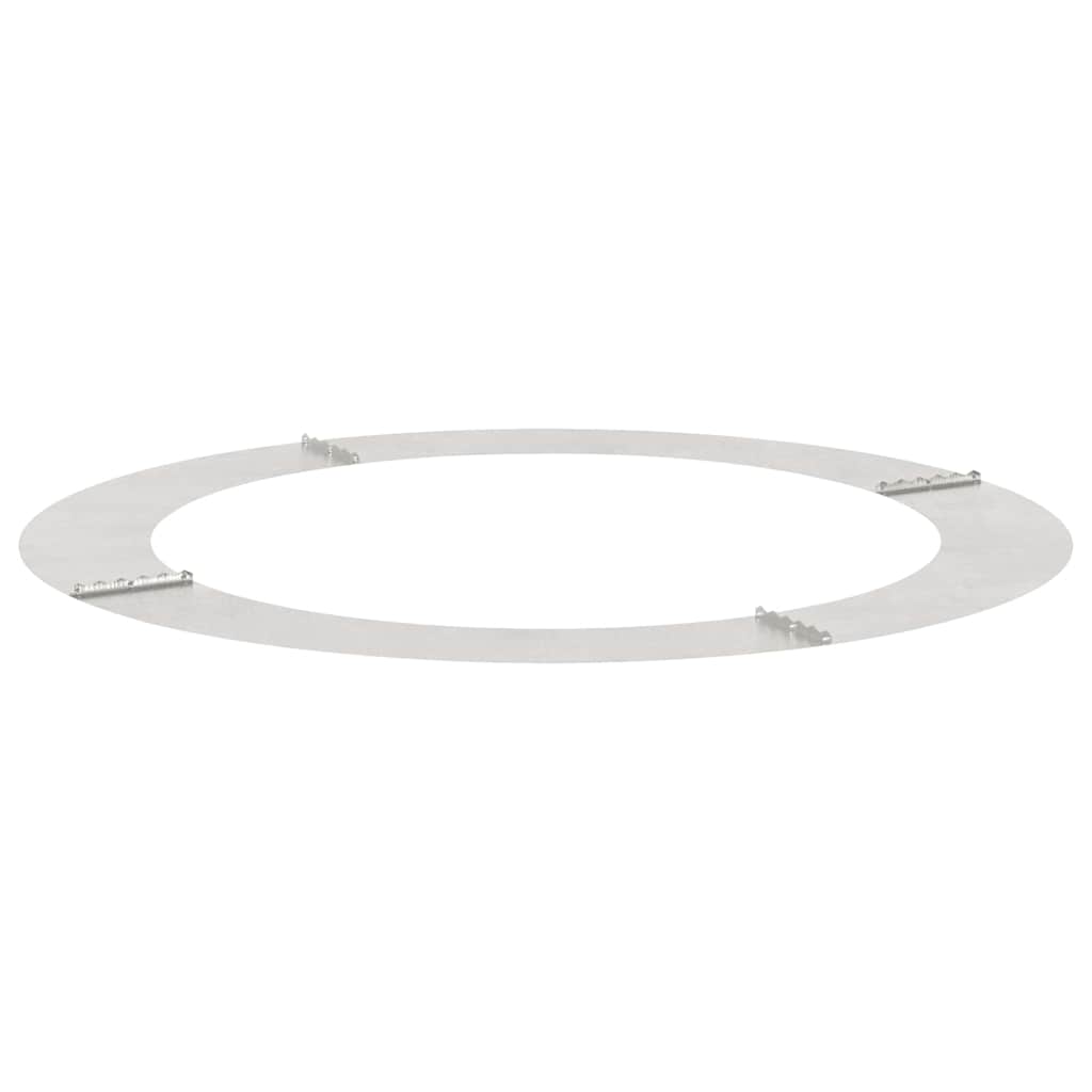 geeignet für flache Baumringe 5 pcs Silber Ø90 / 120 cm Edelstahl