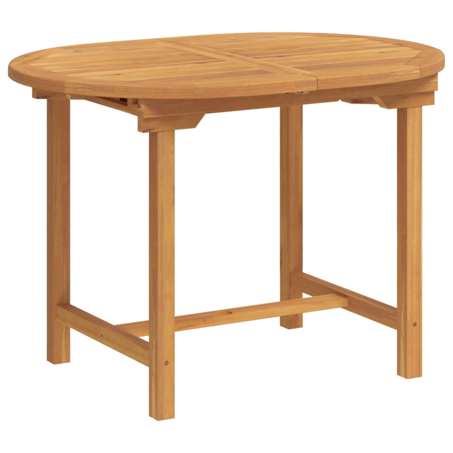 Garten Essgruppe 5 pcs Braun Massivholz Teak