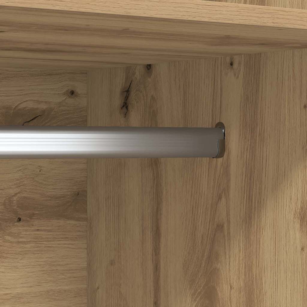 Kleiderschrank Artisan-Eiche 50 x 50 x 200 cm Holzwerkstoff