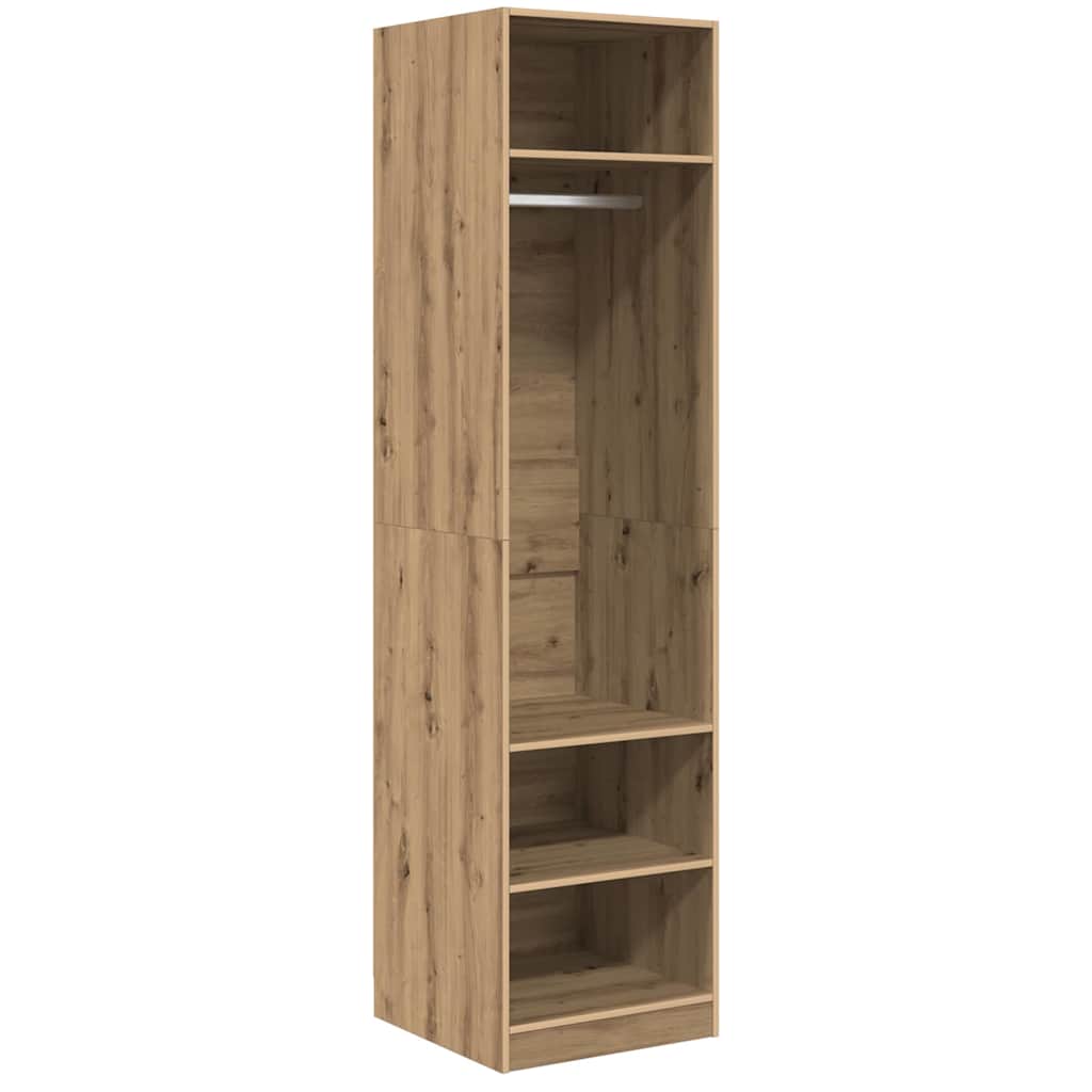 Kleiderschrank Artisan-Eiche 50 x 50 x 200 cm Holzwerkstoff