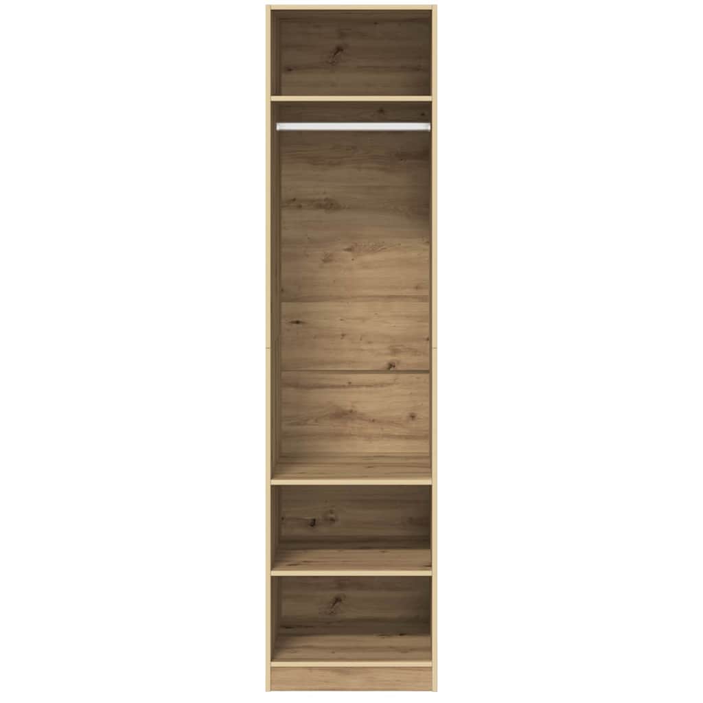 Kleiderschrank Artisan-Eiche 50 x 50 x 200 cm Holzwerkstoff