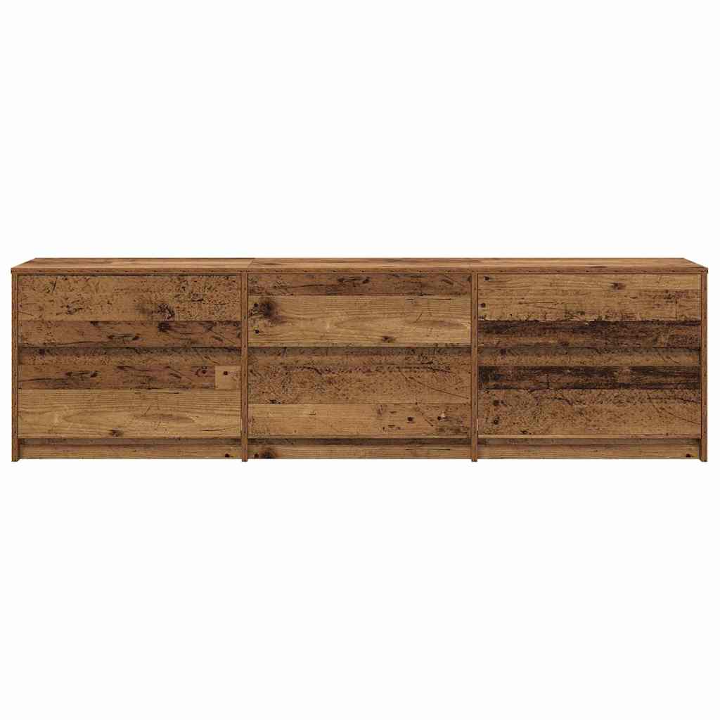 TV-Einheiten 2 pcs Altholz 180 x 34 x 50 cm Holzwerkstoff