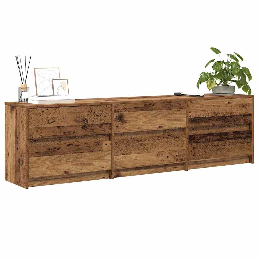TV-Einheiten 2 pcs Altholz 180 x 34 x 50 cm Holzwerkstoff