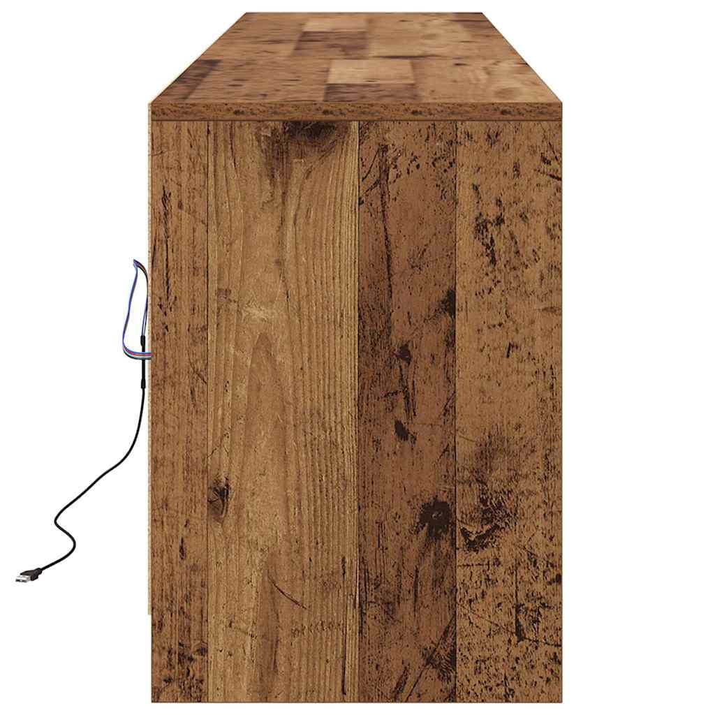 TV-Einheiten 2 pcs Altholz 180 x 34 x 50 cm Holzwerkstoff