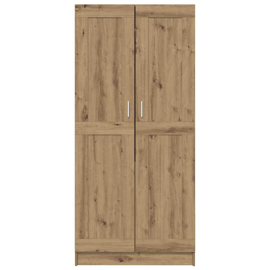 Kleiderschrank mit Tür Kunsthandwerk Eiche 82,5 x 51,5 x 180 cm