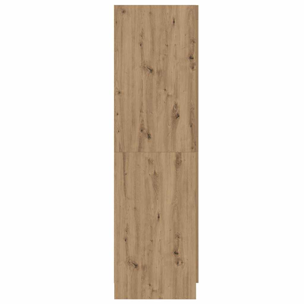 Kleiderschrank mit Tür Kunsthandwerk Eiche 82,5 x 51,5 x 180 cm