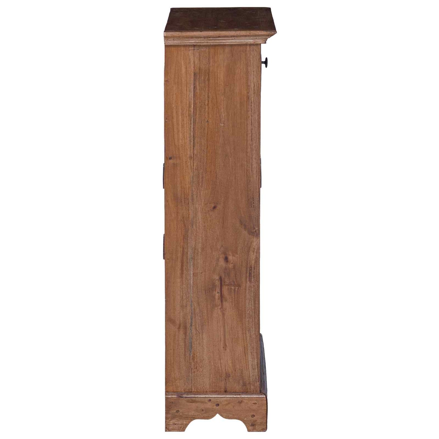 Weinregal 55 x 23 x 85 cm Massives Mahagoni Holz