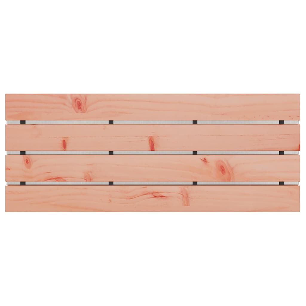 Gartenbank Edelstahl 100 x 40 x 43 cm