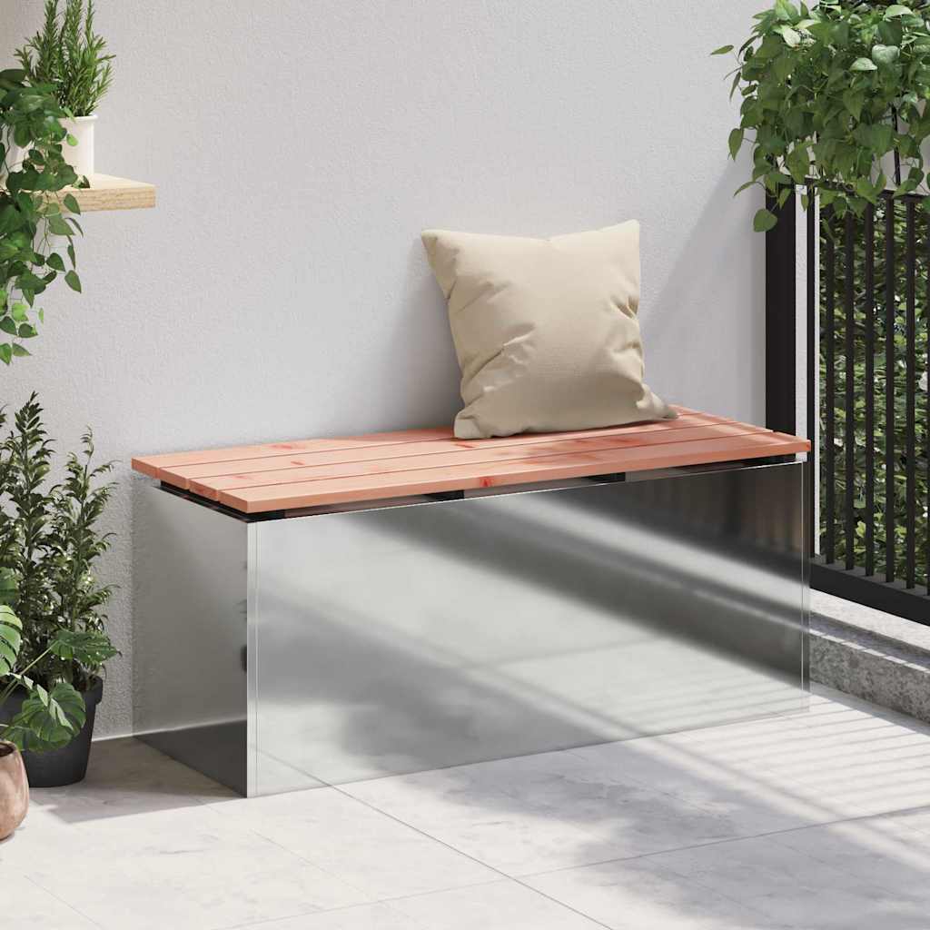 Gartenbank Verzinkter Stahl 100 x 40 x 43 cm