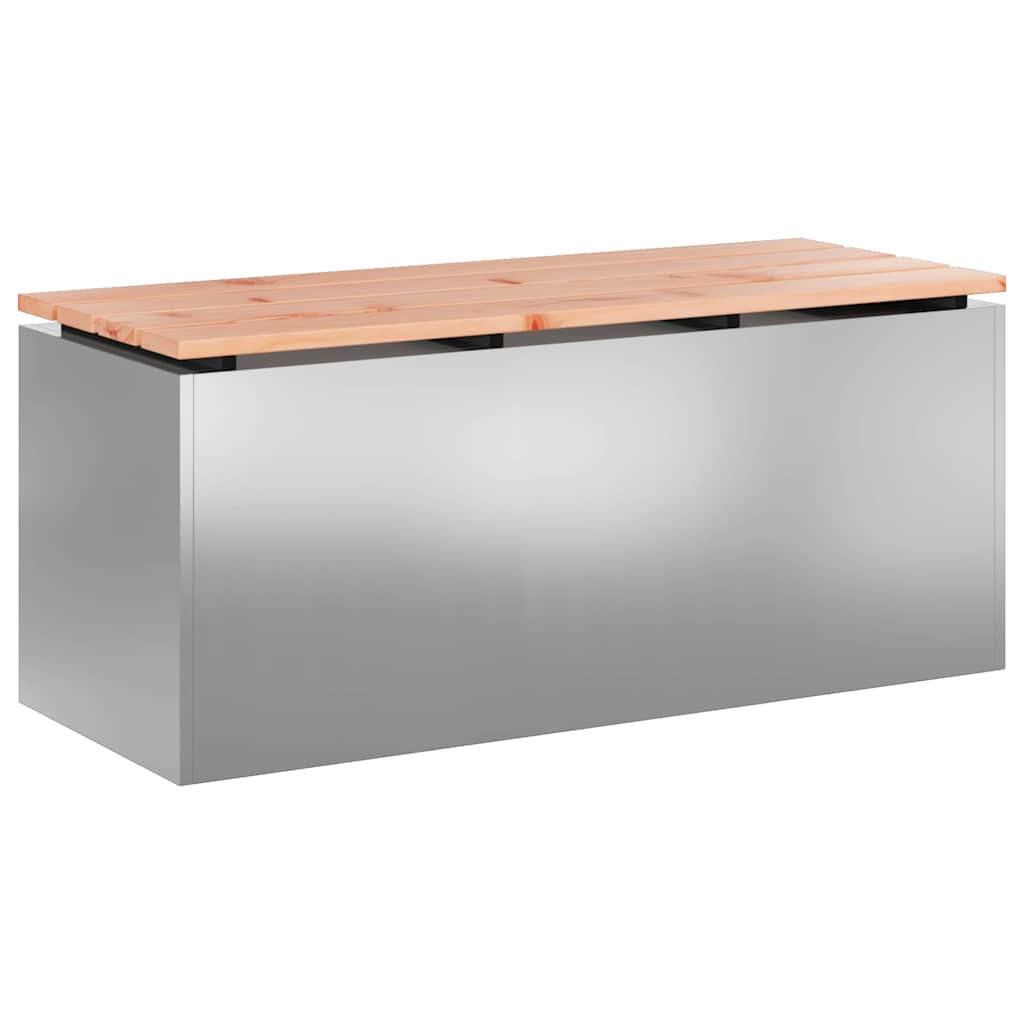 Gartenbank Verzinkter Stahl 100 x 40 x 43 cm
