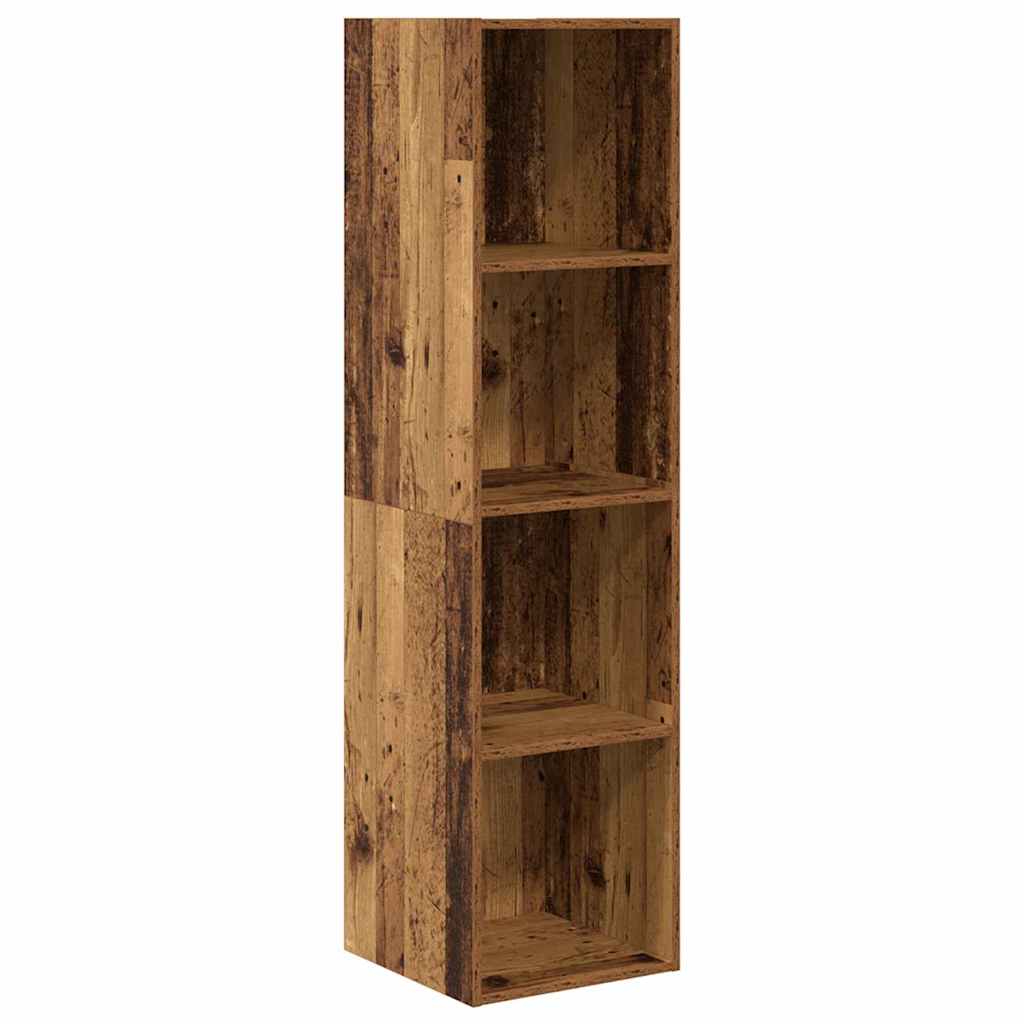 TV-Schrankset Wandmontiert 3 pcs Altholz Holzwerkstoff