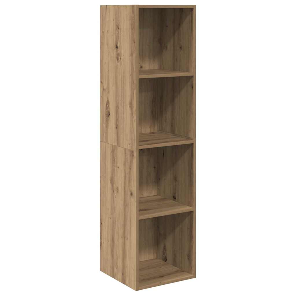 TV-Schrankset Wandmontiert 3 pcs Artisan-Eiche Holzwerkstoff