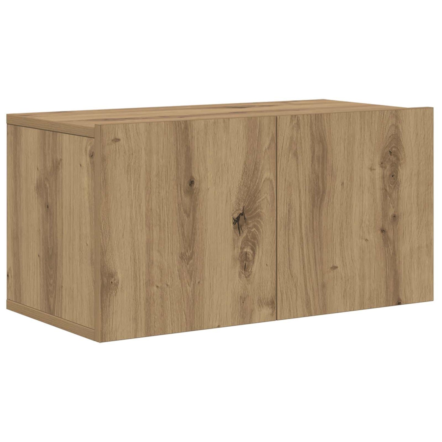 TV-Schrankset Wandmontiert 3 pcs Artisan-Eiche Holzwerkstoff