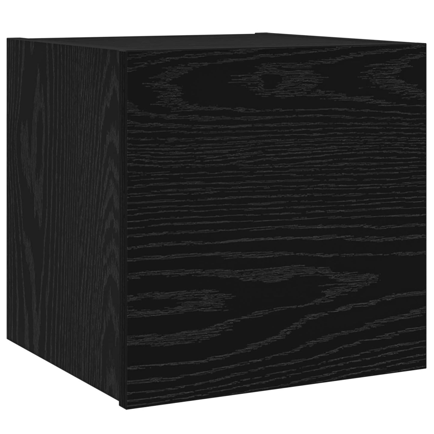 TV-Schrankset 8 pcs Schwarz Eichen-Optik Holzwerkstoff