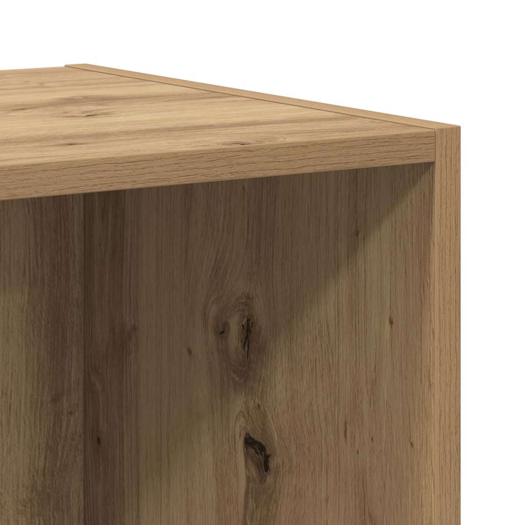 TV-Schrankset Wandmontiert 4 pcs Artisan-Eiche Holzwerkstoff
