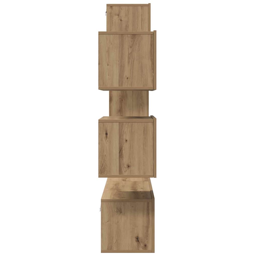 TV-Schrankset Wandmontiert 6 pcs Artisan-Eiche Holzwerkstoff