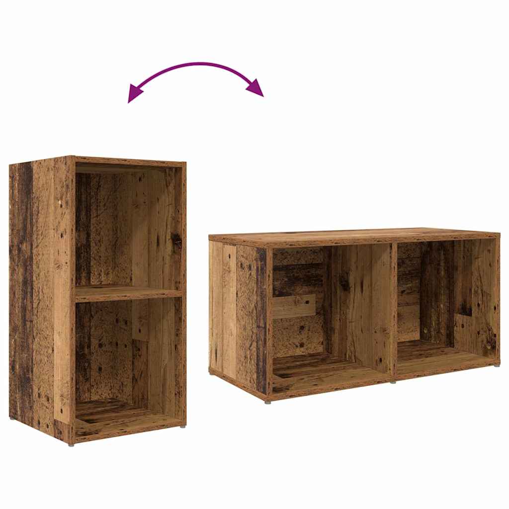 TV-Schrankset Wandmontiert 3 pcs Braun Holzwerkstoff