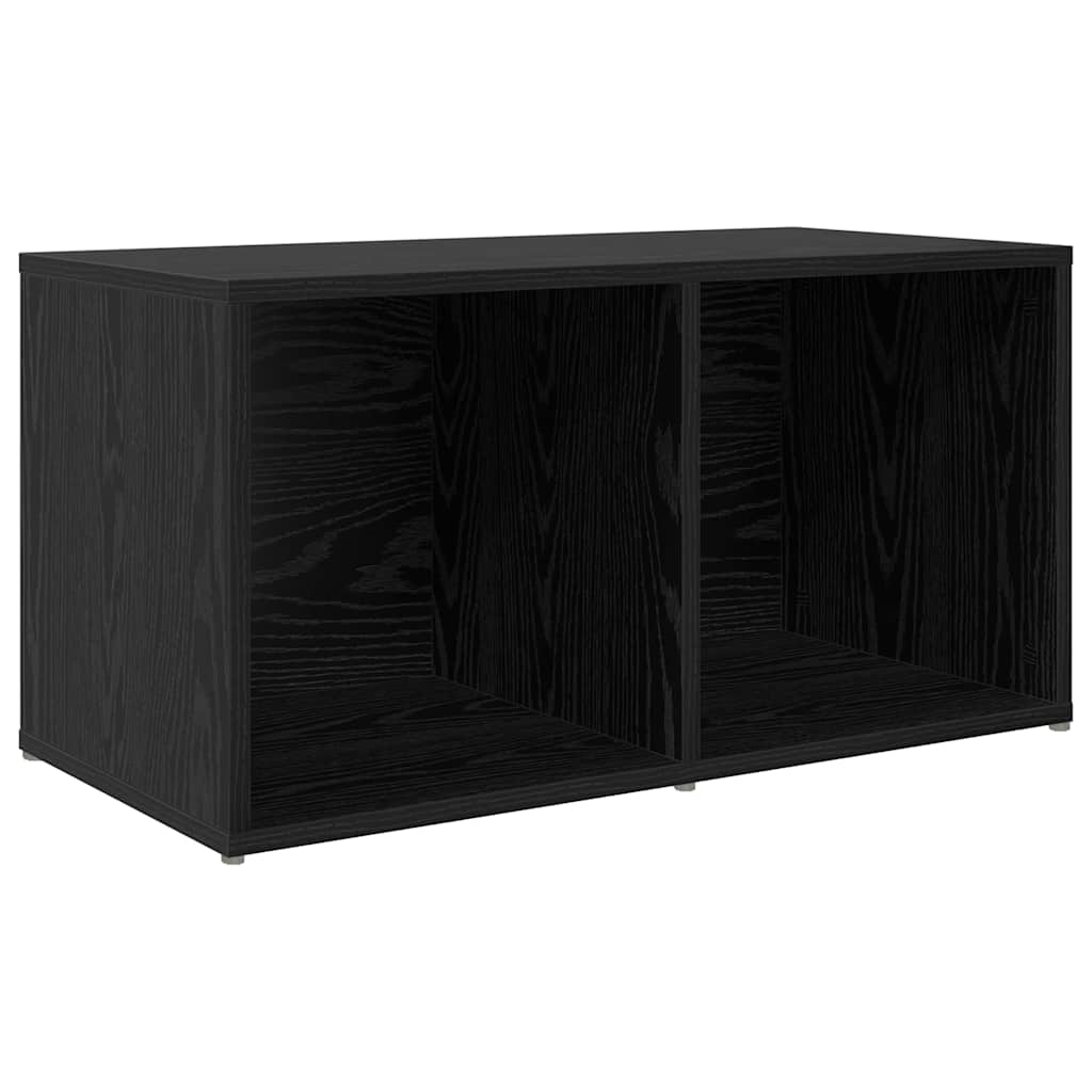 TV-Schrank Set 8 pcs Schwarz Eichen-Optik Holzwerkstoff