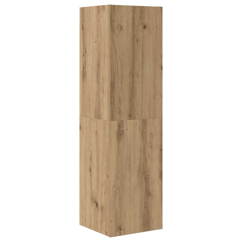 TV-Schrankset mit Schubladen 4 pcs Artisan-Eiche Holzwerkstoff