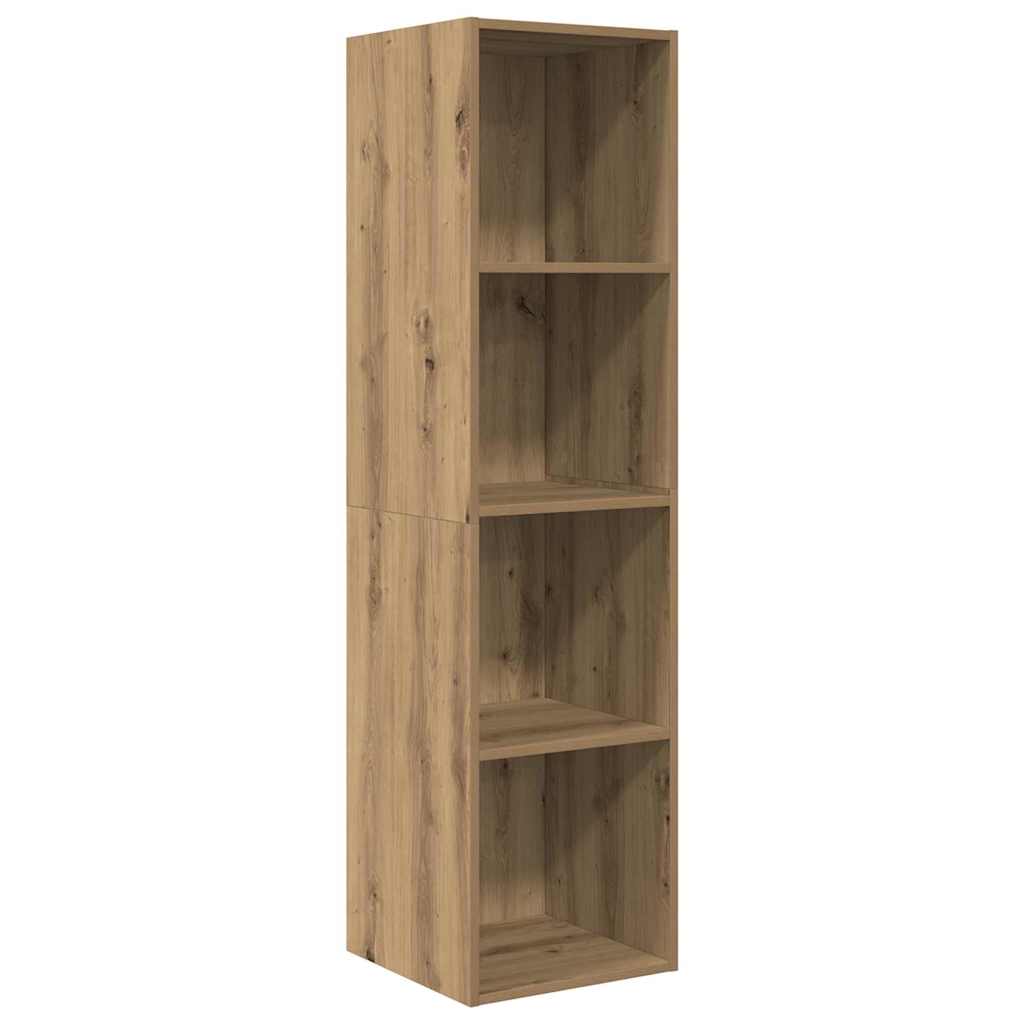TV-Schrankset Wandmontiert 3 pcs Artisan-Eiche Holzwerkstoff