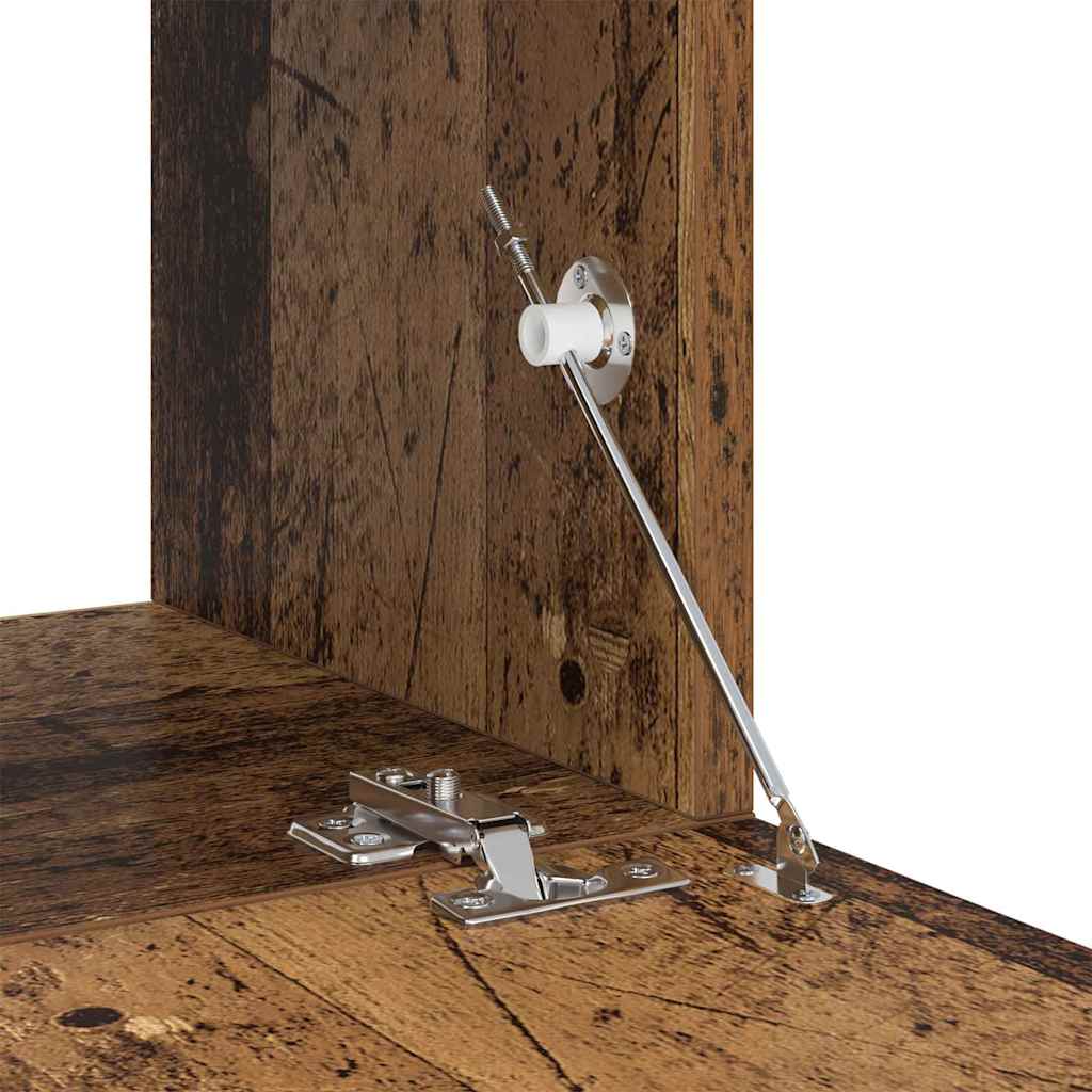 TV-Schrankset Wandmontiert 6 pcs Altholz Holzwerkstoff
