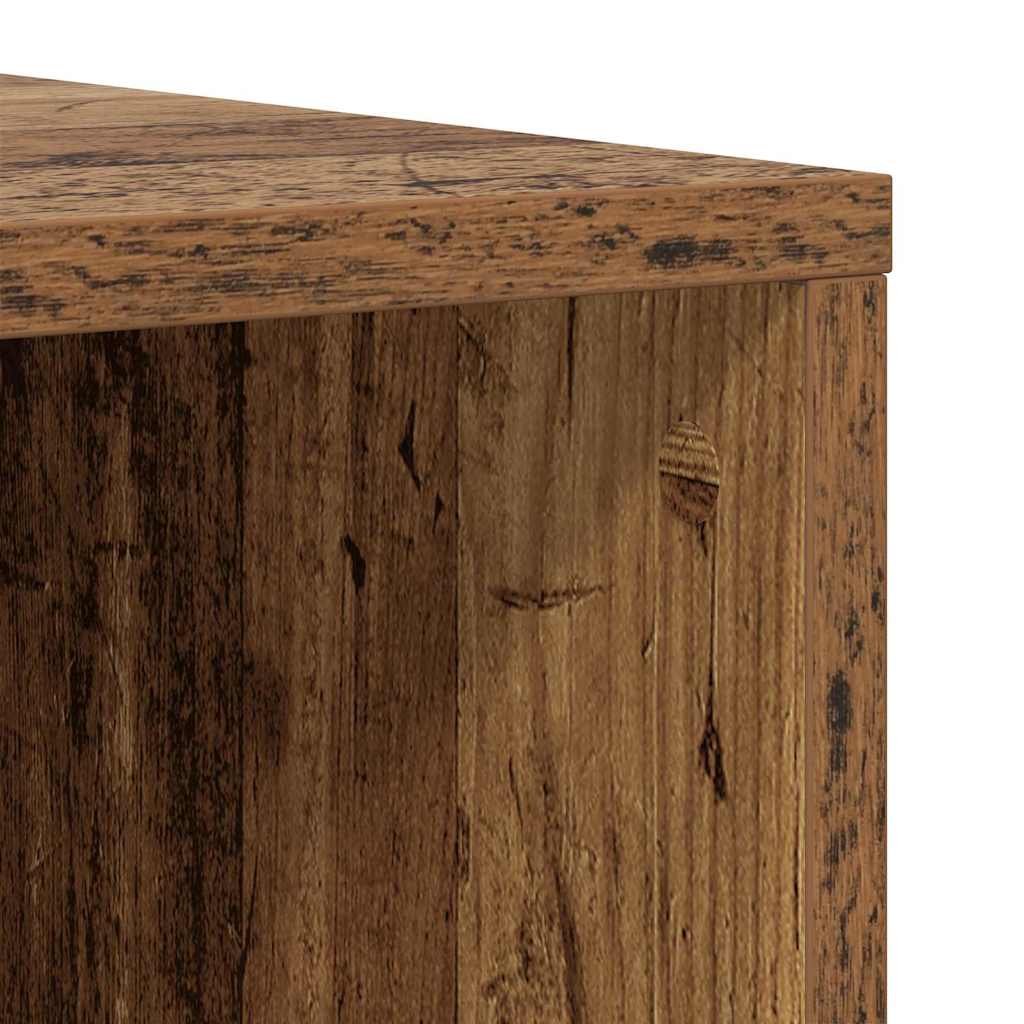 TV-Schrankset 4 pcs Altholz 37 x 37 x 72 cm Holzwerkstoff