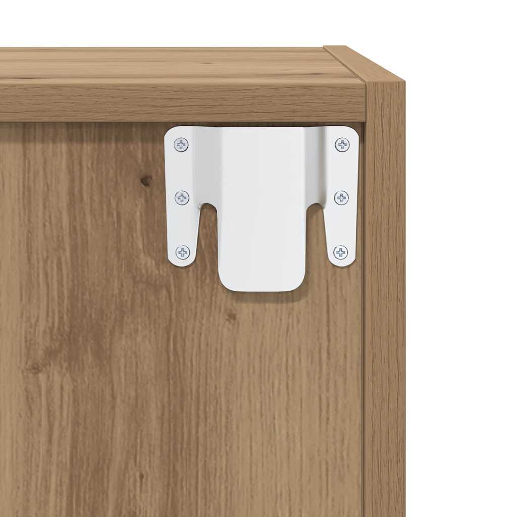 TV-Schrankset 4 pcs Artisan-Eiche 37 x 37 x 72 cm Holzwerkstoff
