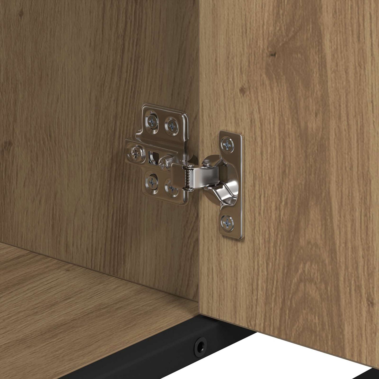 Badezimmerschrank Artisan-Eiche 80 x 33 x 60 cm Holzwerkstoff