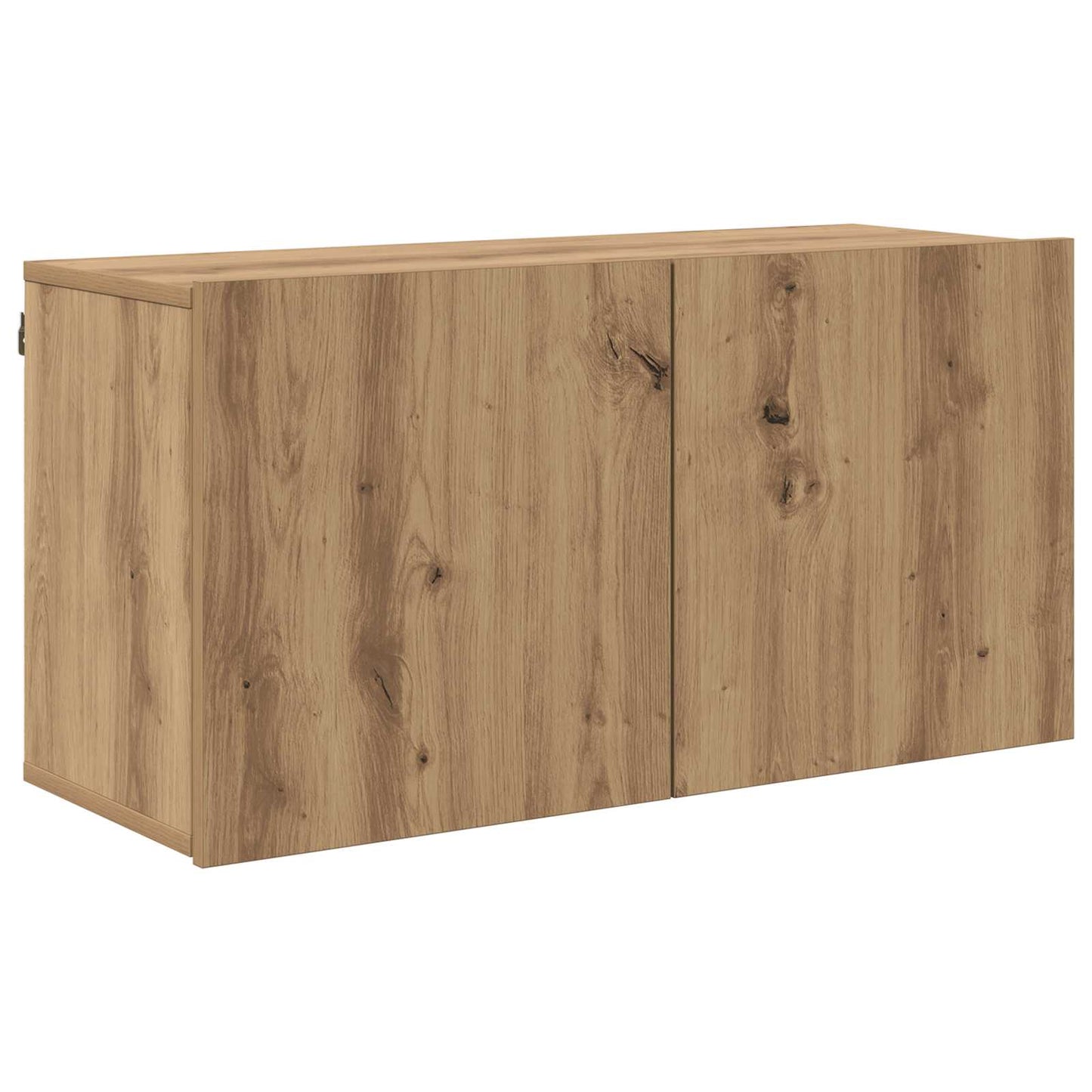 TV-Schränk Wandmontiert 4 pcs Artisan-Eiche Holzwerkstoff