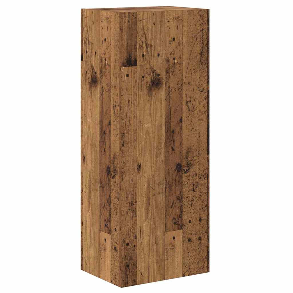 TV-Wandgeräte 4 pcs Altholz Holzwerkstoff