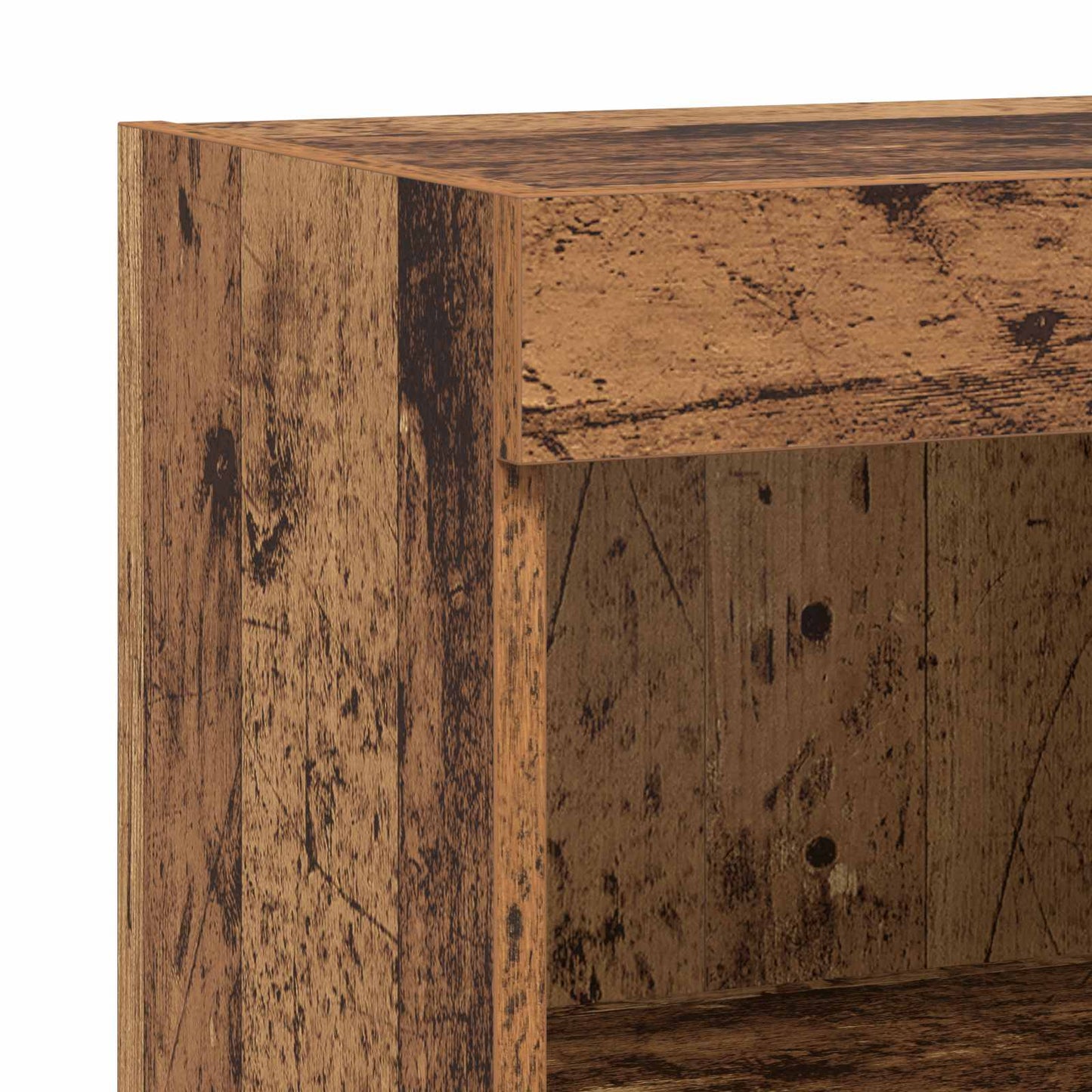 TV-Wandregale Wandmontiert 4 pcs Artisan-Eiche Holzwerkstoff