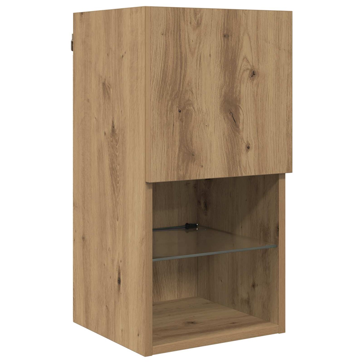 TV-Wandmöbel Wandmontiert 6 pcs Artisan-Eiche Holzwerkstoff