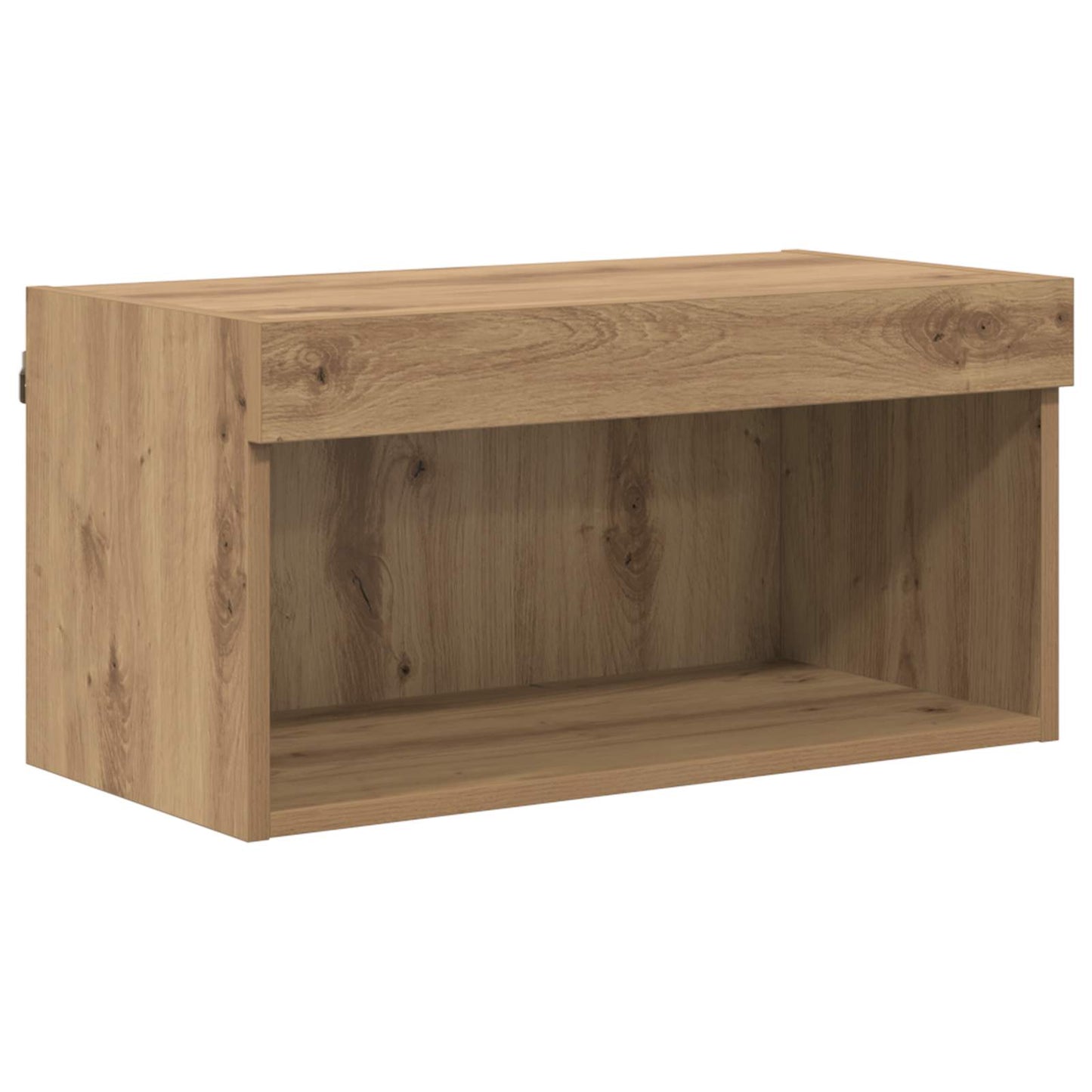 TV-Wandmöbel Wandmontiert 6 pcs Artisan-Eiche Holzwerkstoff