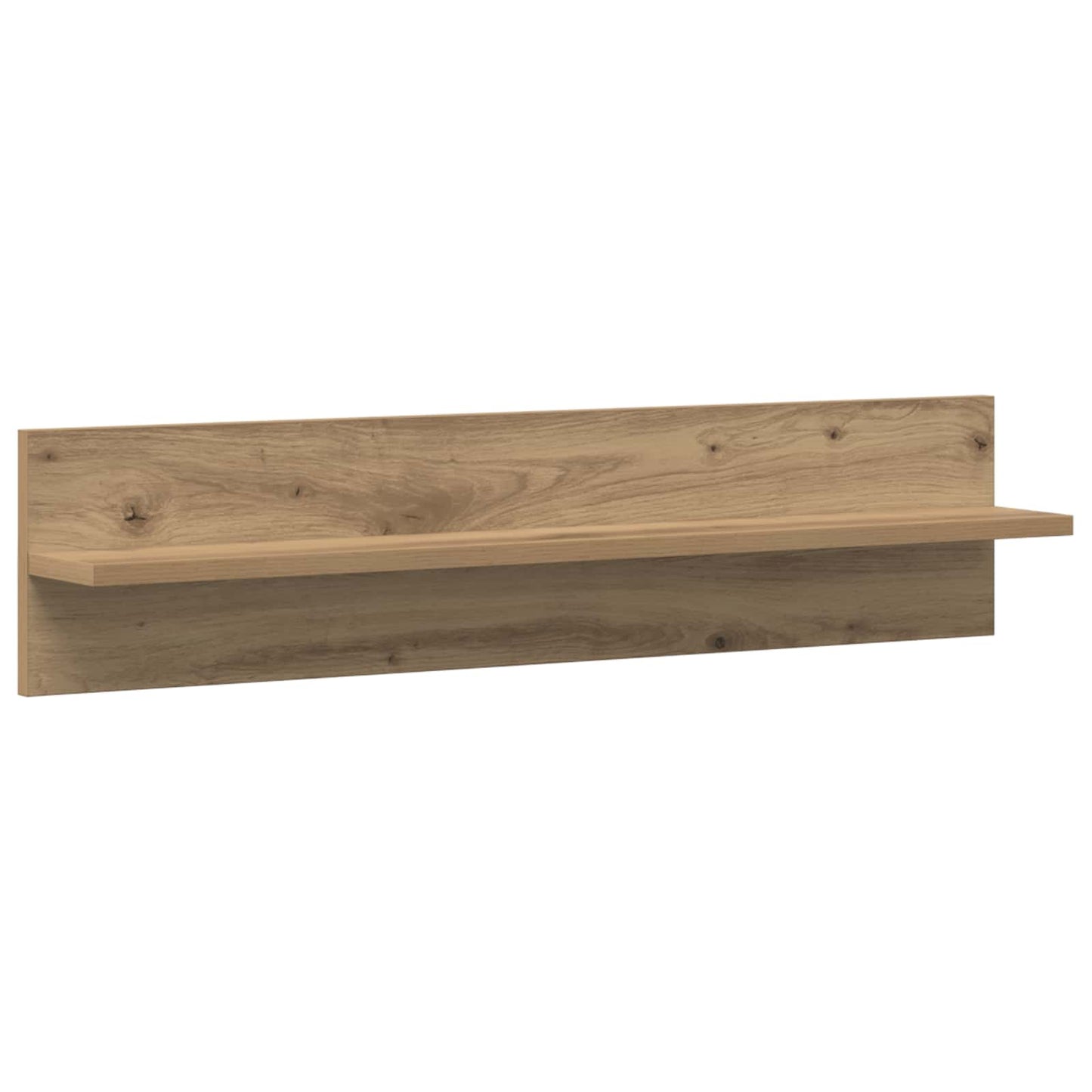 TV Wand Einheiten mit LED 6 pcs Artisan-Eiche Holzwerkstoff