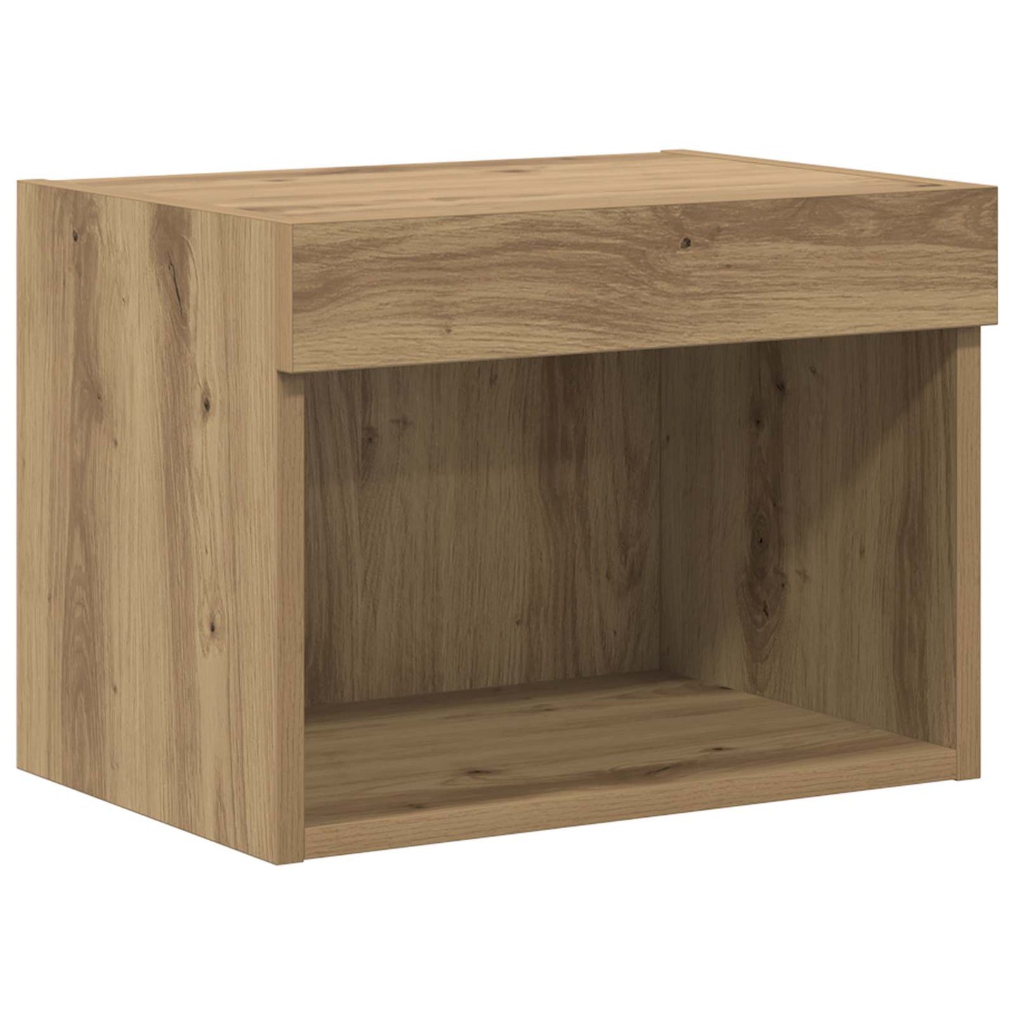 TV Wand Einheiten mit LED 5 pcs Artisan-Eiche 80 x 30 x 40 cm