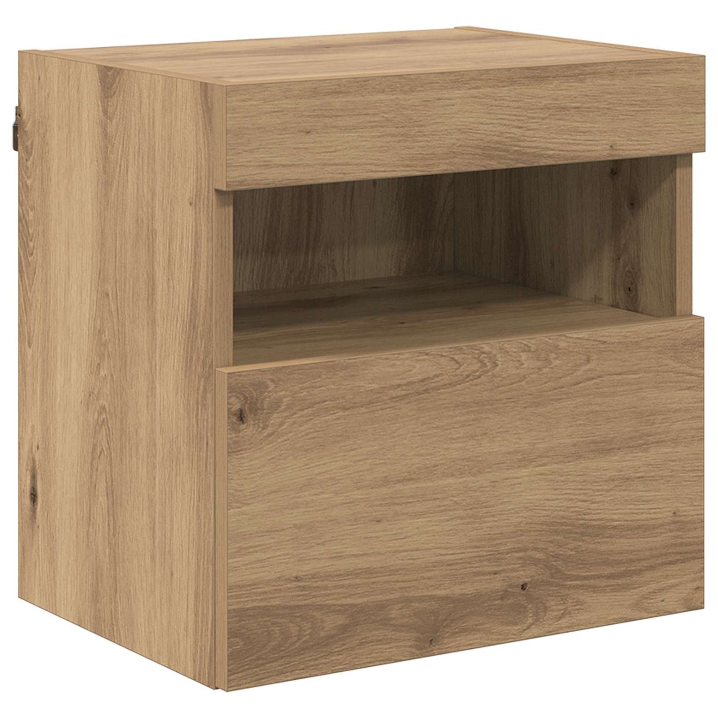 TV-Wandgeräte Wandmontiert 6 pcs Artisan-Eiche Holzwerkstoff