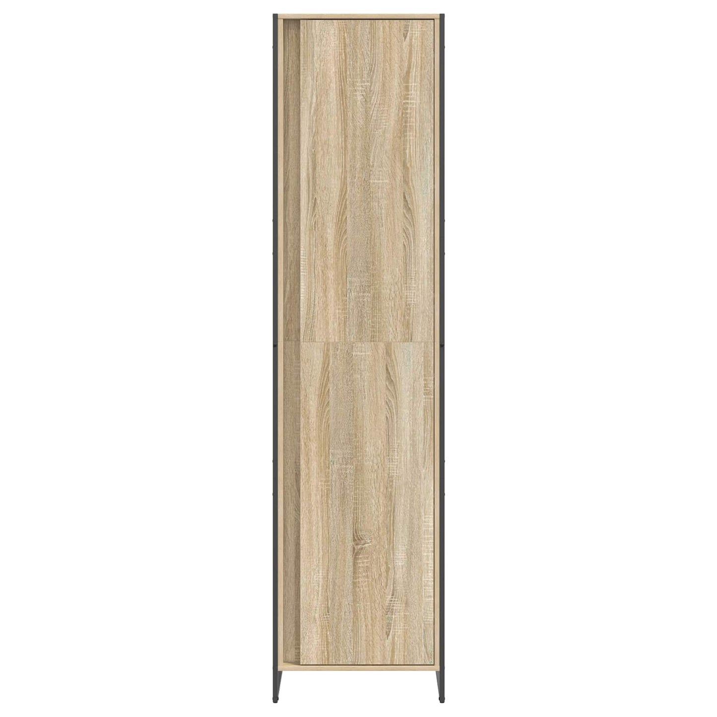 Warderobe mit Tür 2 pcs Sonoma 50 x 50 x 200 cm Holzwerkstoff