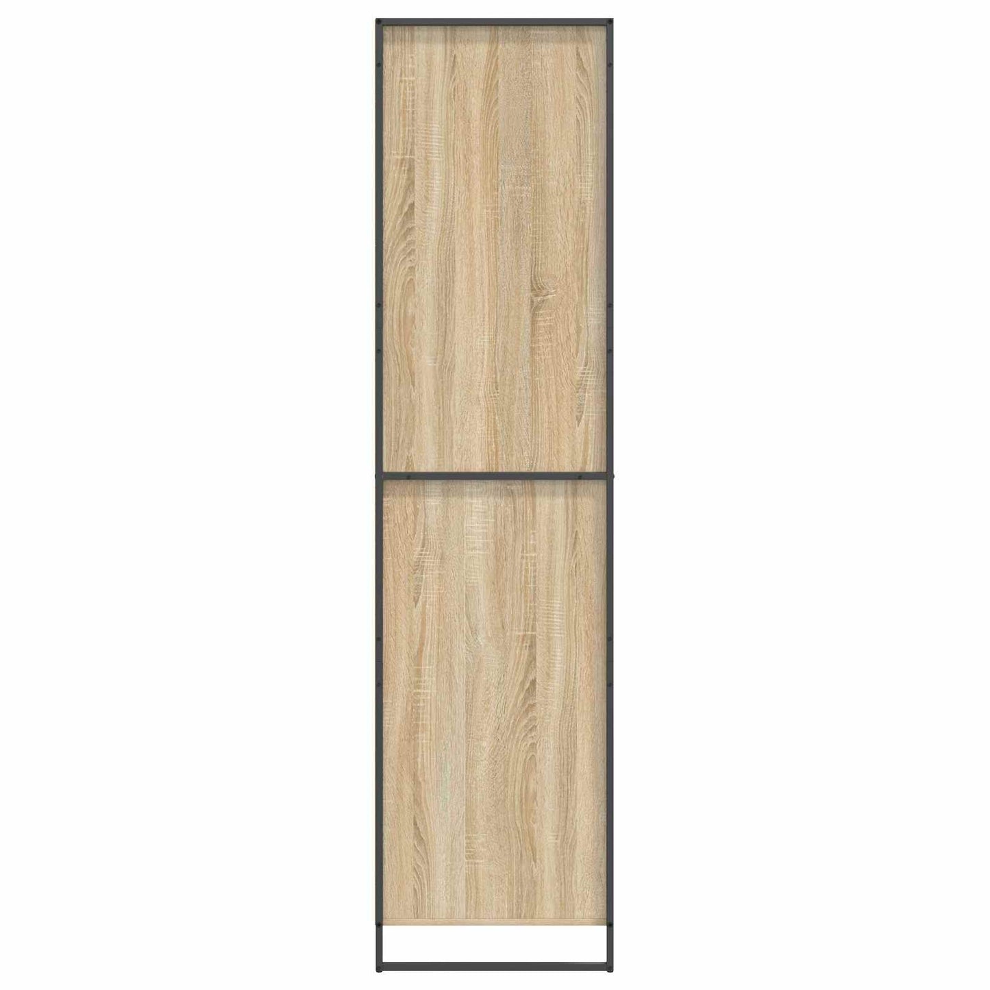 Warderobe mit Tür 2 pcs Sonoma 50 x 50 x 200 cm Holzwerkstoff