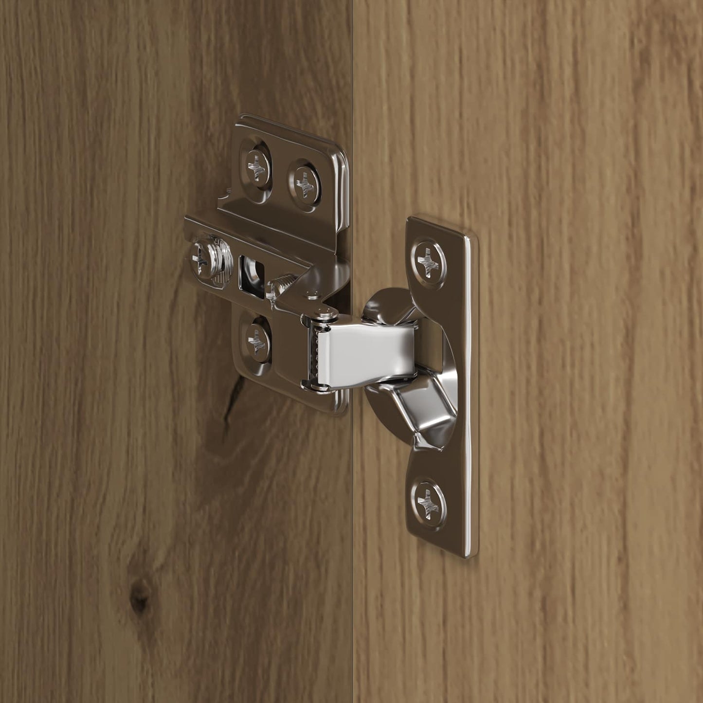 Warderobe mit Tür 2 pcs Kunsthandwerk Eiche 50 x 50 x 200 cm
