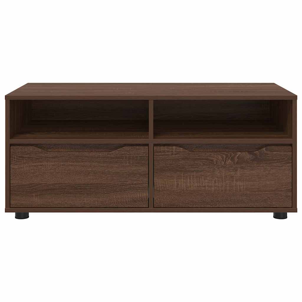 TV-Schränk Braun Eichen-Optik 100 x 48 x 43 cm Holzwerkstoff